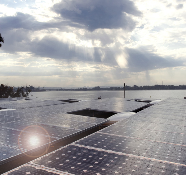 MBAC solar array south portion. 