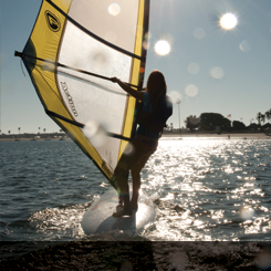 Windsurfing at MBAC