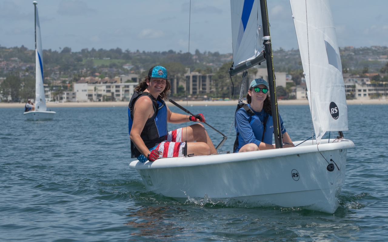 Small Boat Sailing Private Lesson Mission Bay Aquatic Center, San