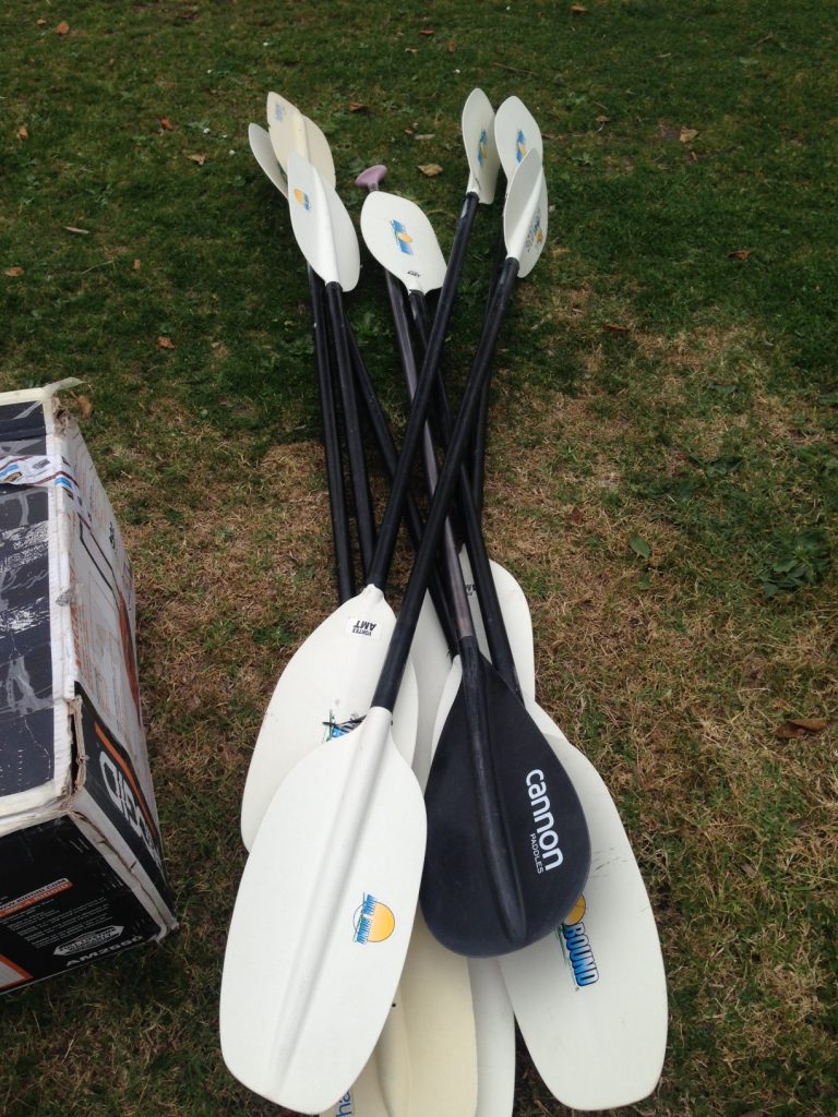 kayak paddles