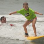 youth surfing