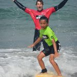 Catching a wave at The Watersports Camp