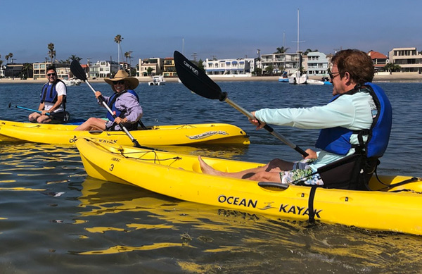 Heading out for a paddle